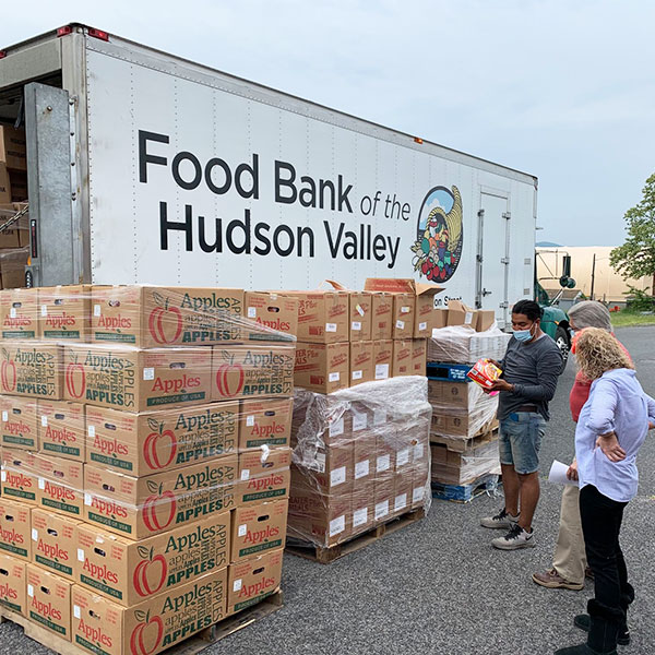 Hudson Valley Food Bank Truck